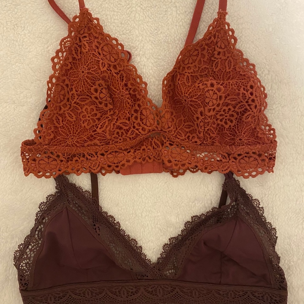 Lace bralettes